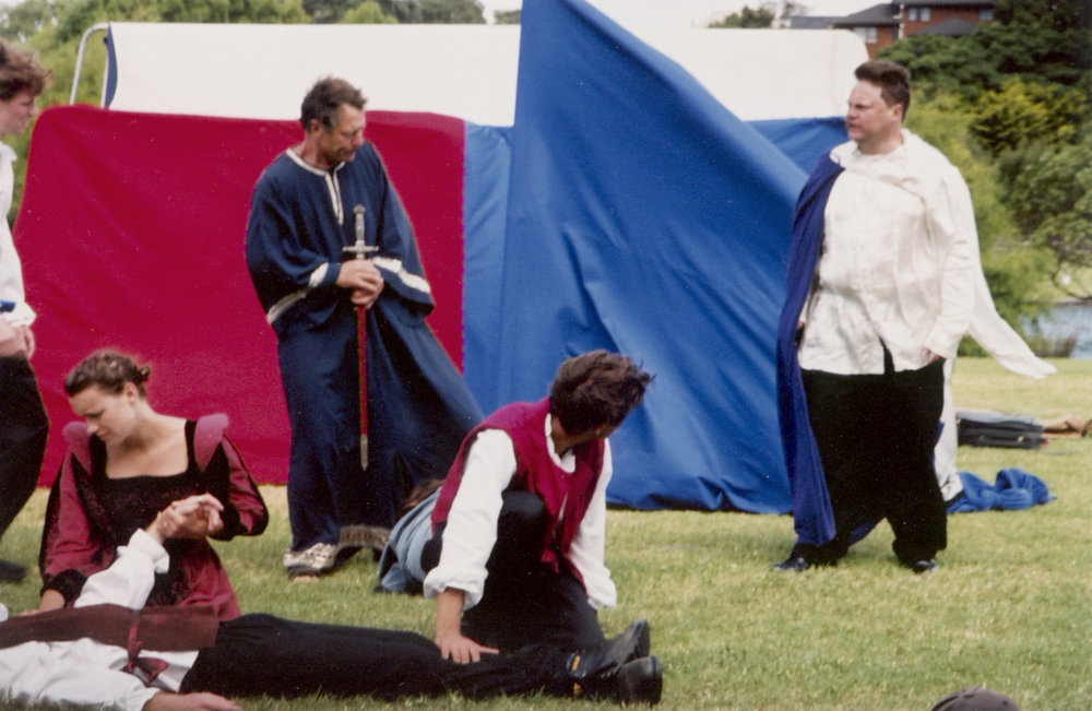 Shakespearean performers, location and year unknown. 