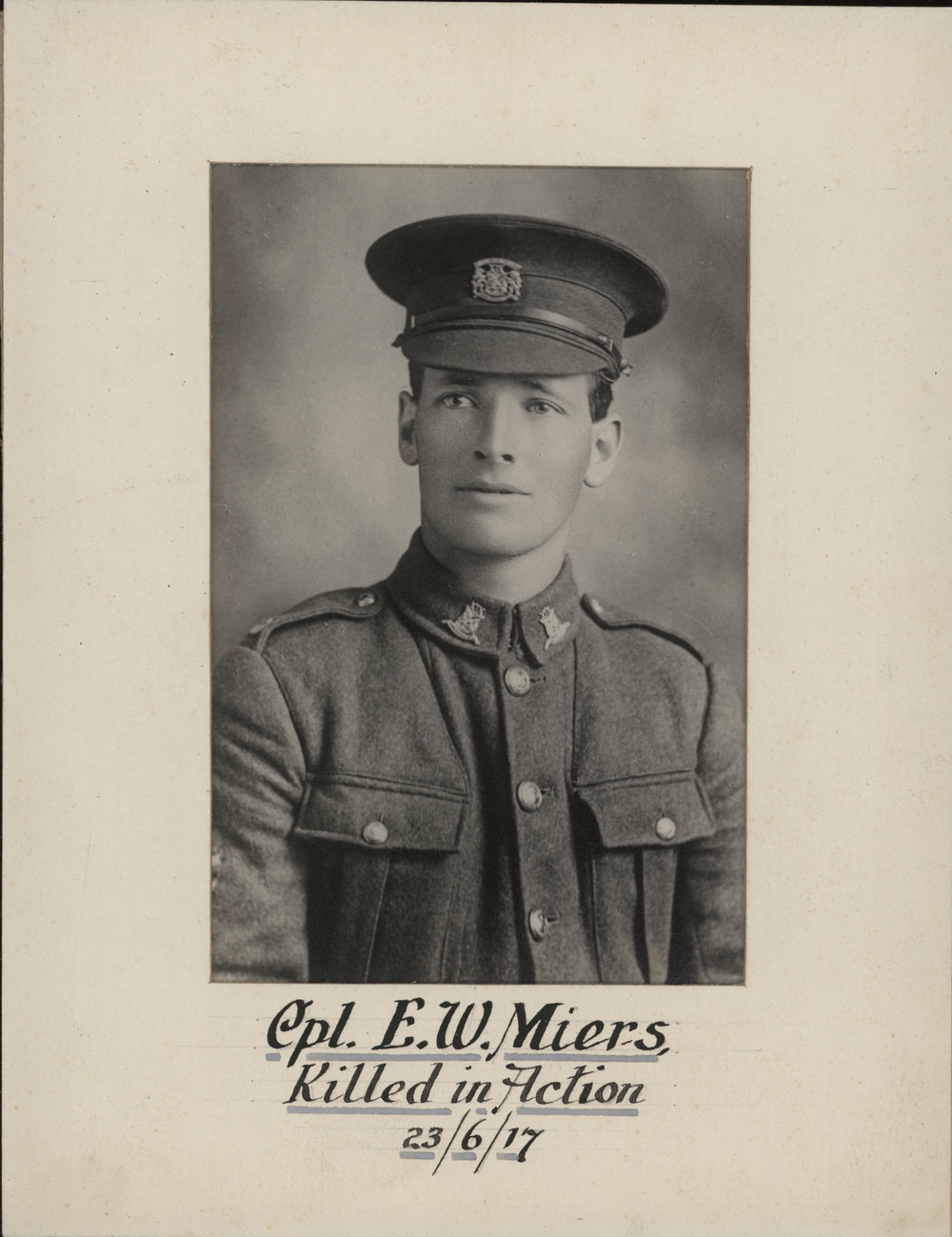 Cpl. E.W. Miers