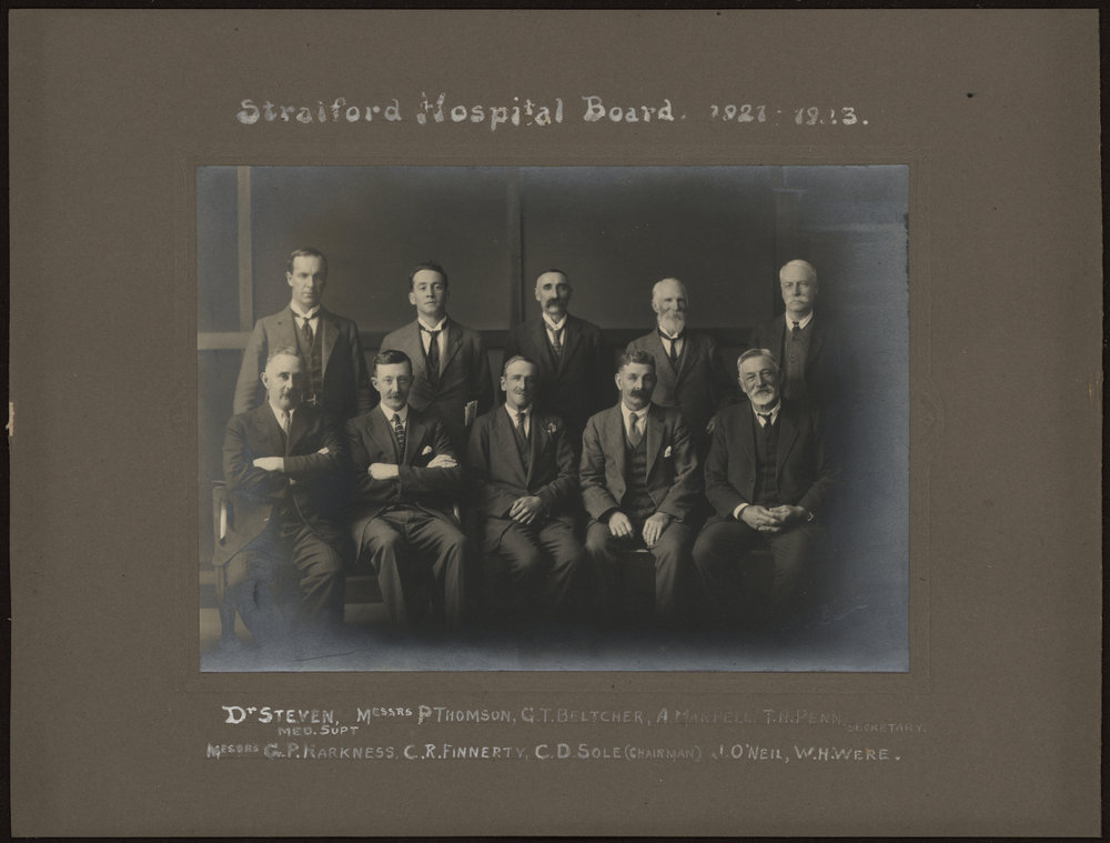 Stratford Hospital Board 1921-1933