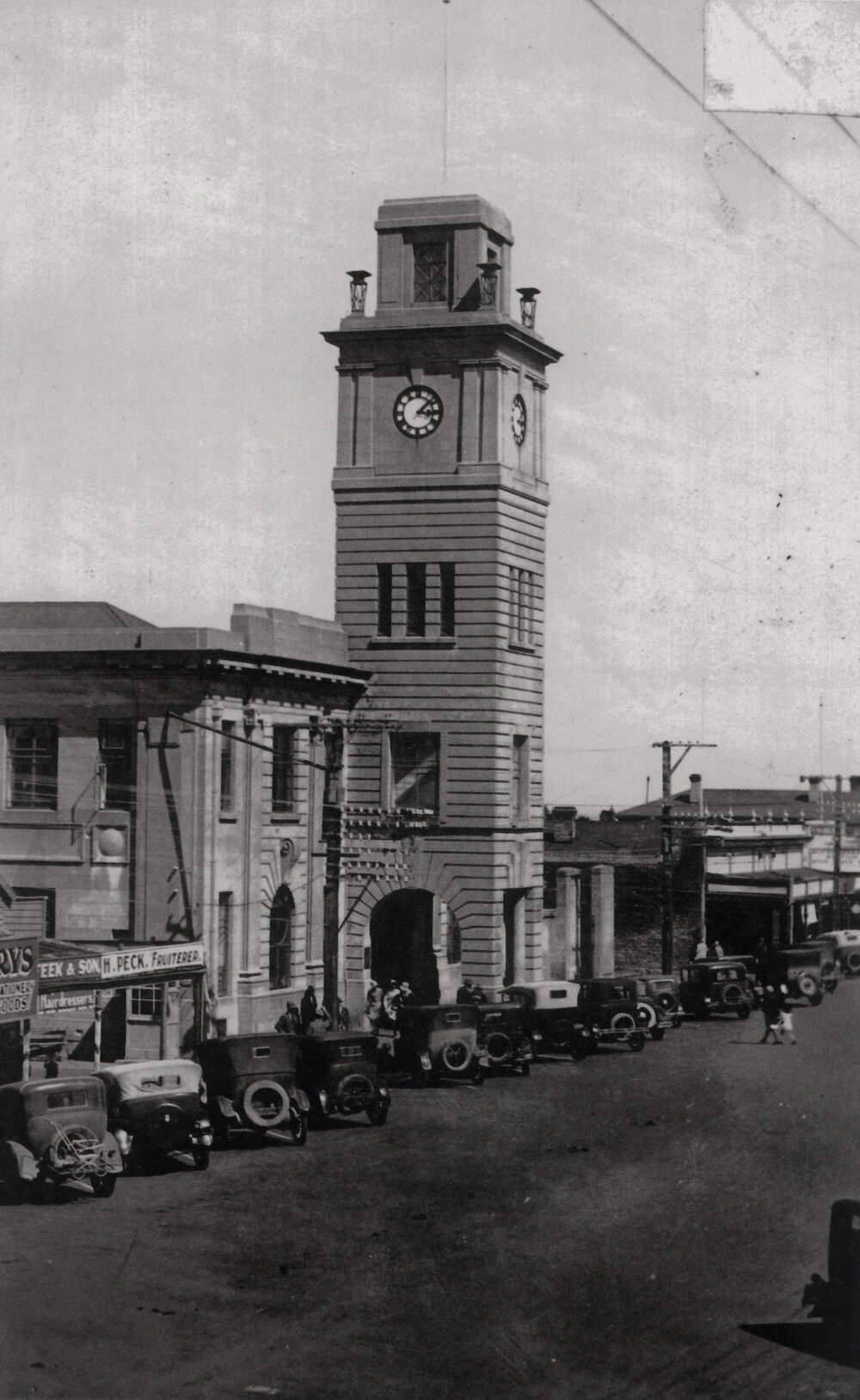 Stratford Post Office and clock tower 