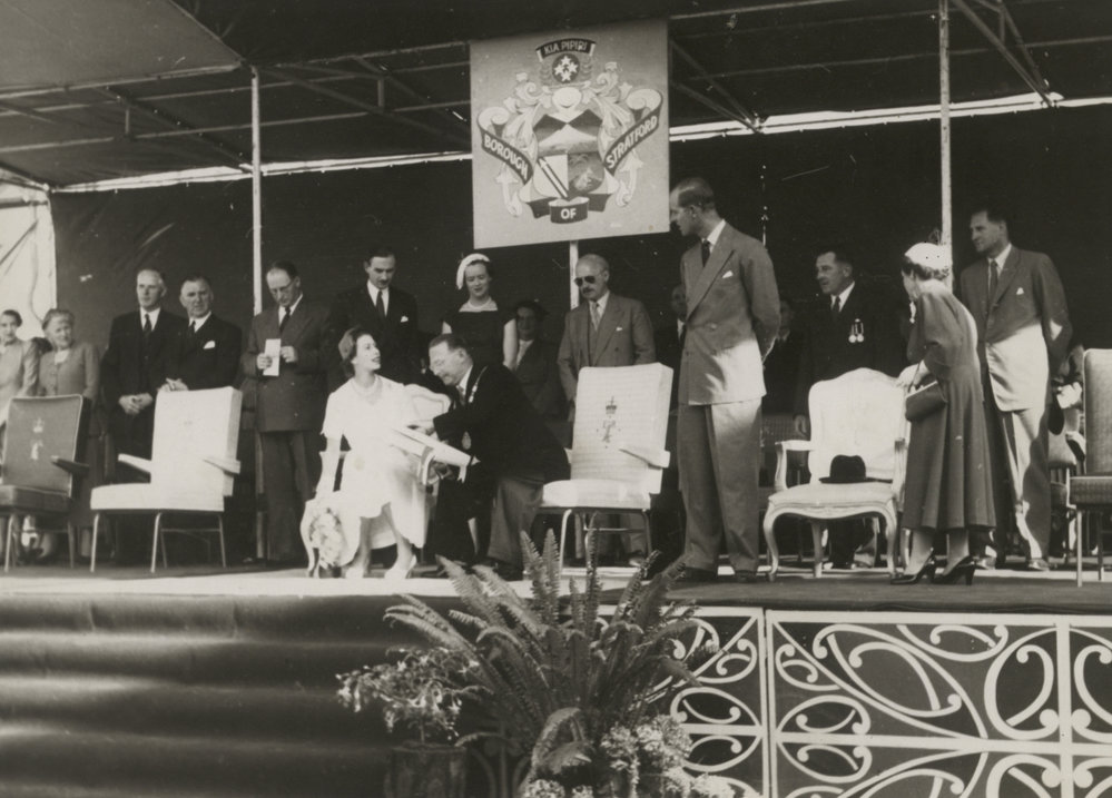 Queen Elizabeth II visits Stratford 