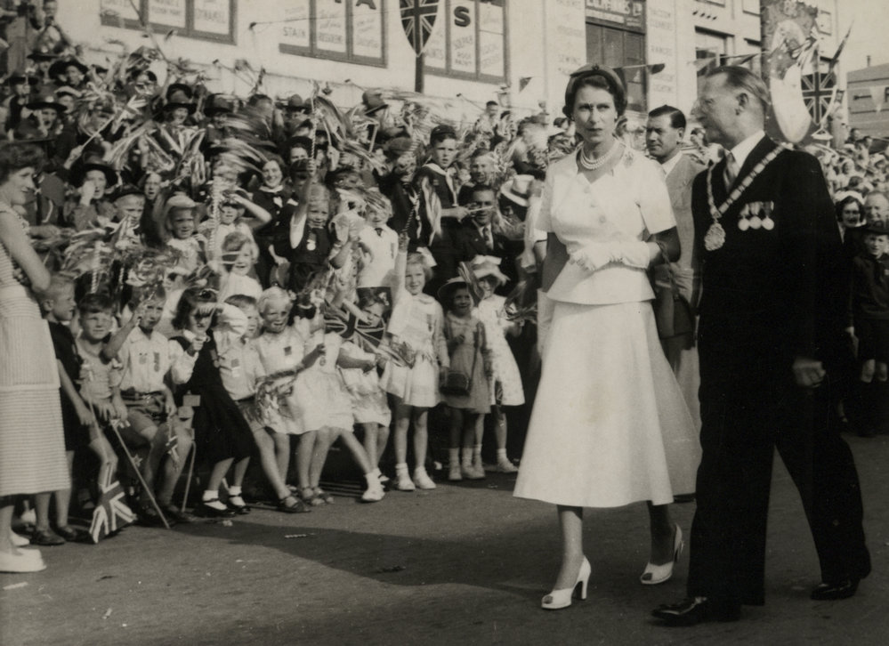 Queen Elizabeth II visits Stratford 