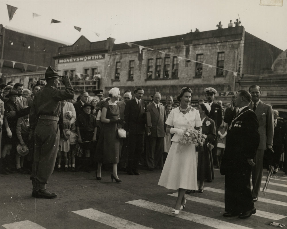 Queen Elizabeth II visits Stratford 