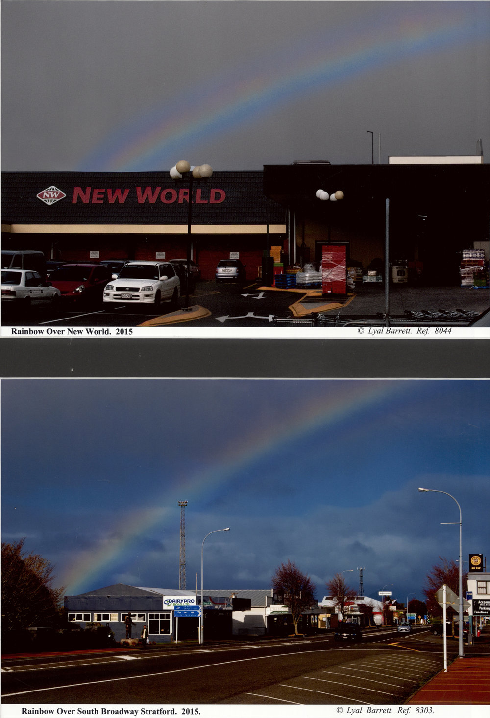 Rainbow over New World / Rainbow over Broadway South 