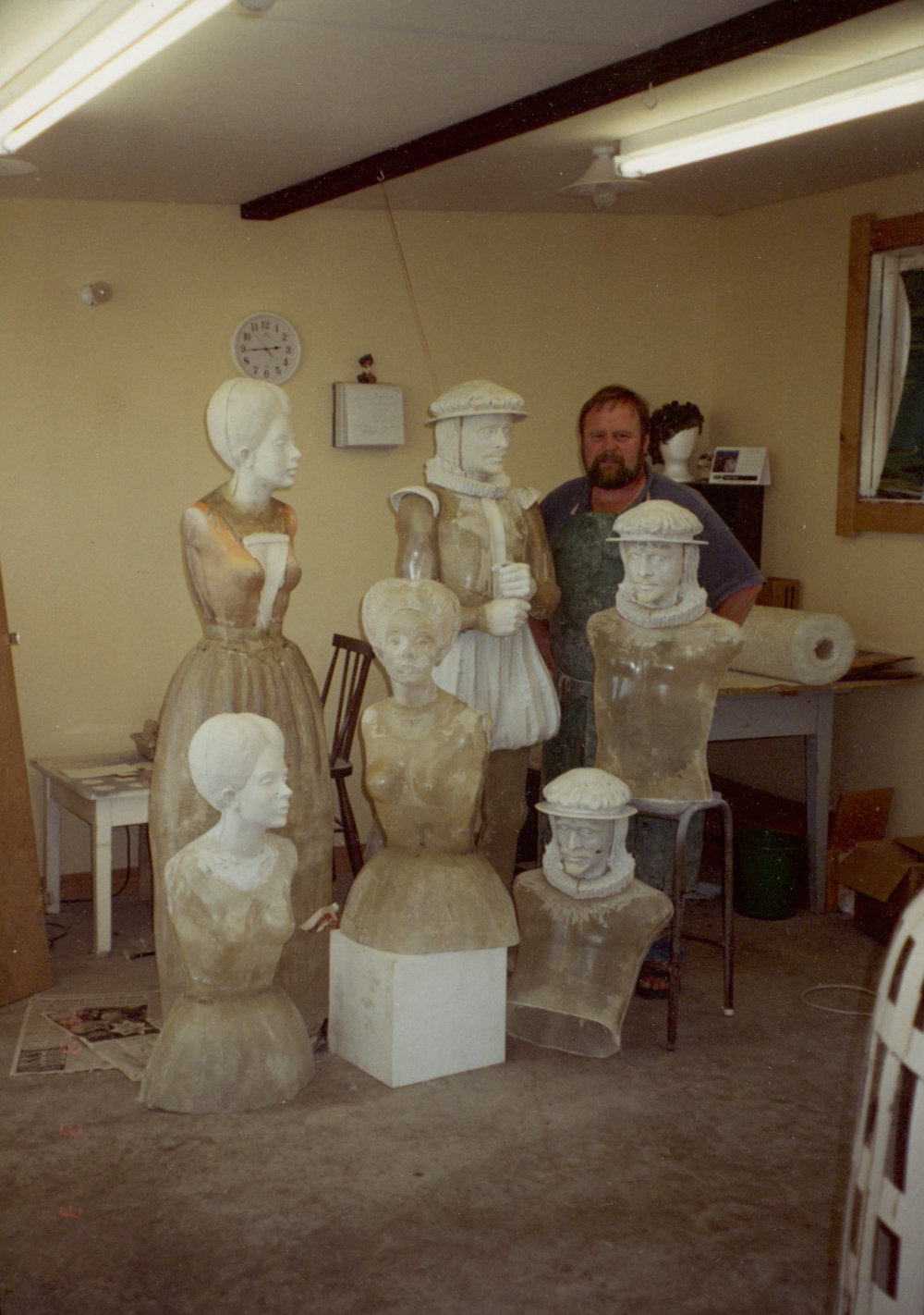 Romeo and Juliet sculptures for Glockenspiel 