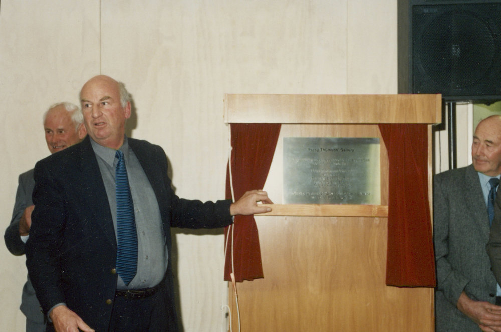 Percy Thomson Gallery opening 2002