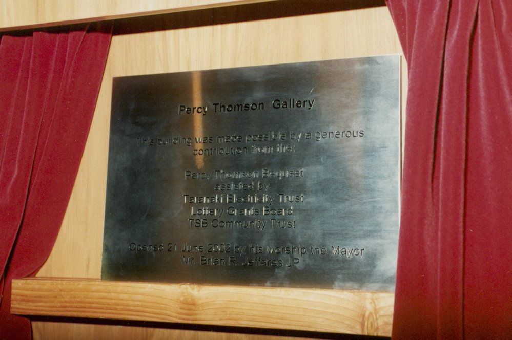 Percy Thomson Gallery opening 2002 
