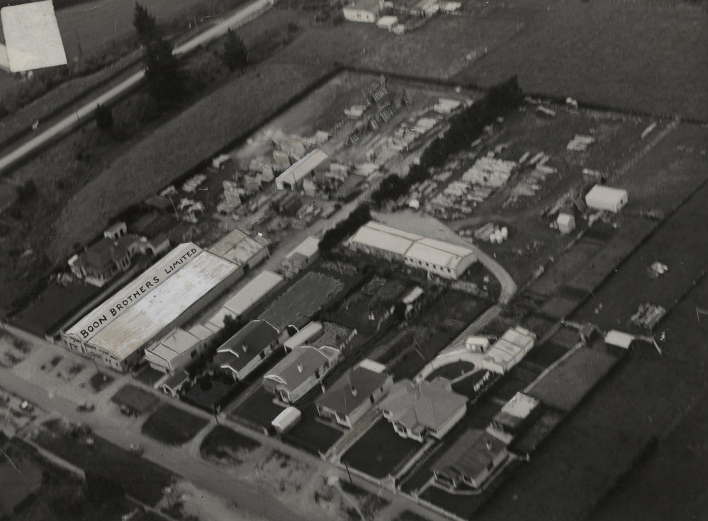 Aerial photo, Boon Brothers Stratford 