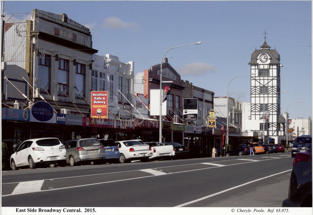 East side of Broadway Central, 2015 