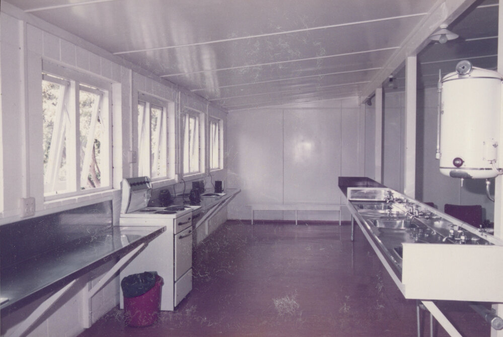 Kitchen block, Stratford Holiday Park 