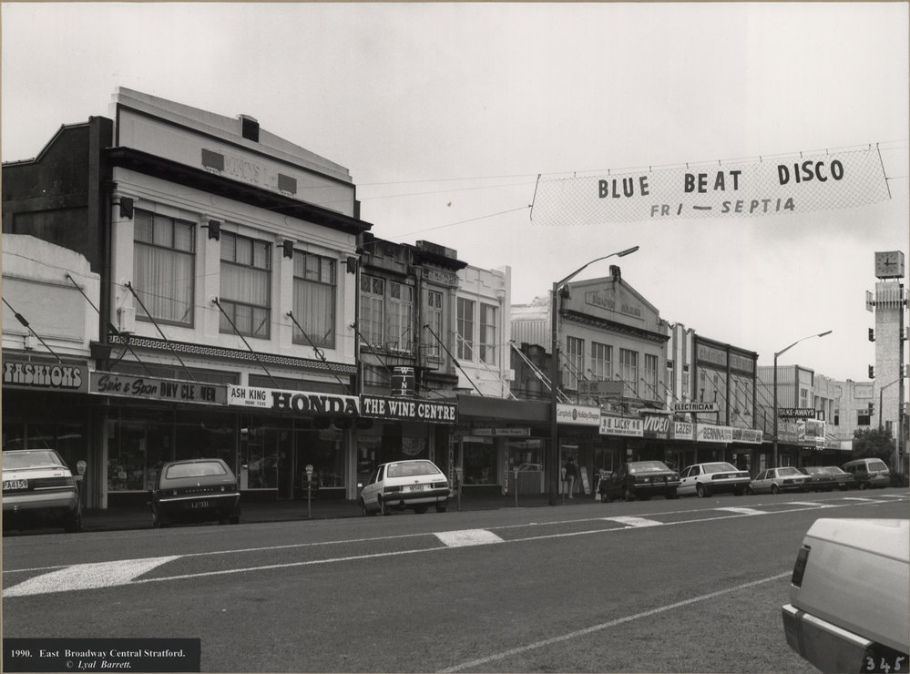 East Broadway, Central Stratford, 1990.