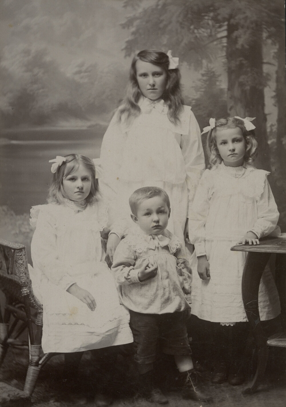 Unidentified family group