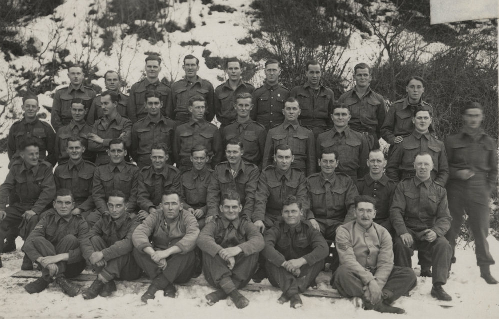 Donald McCracken - group of soldiers 