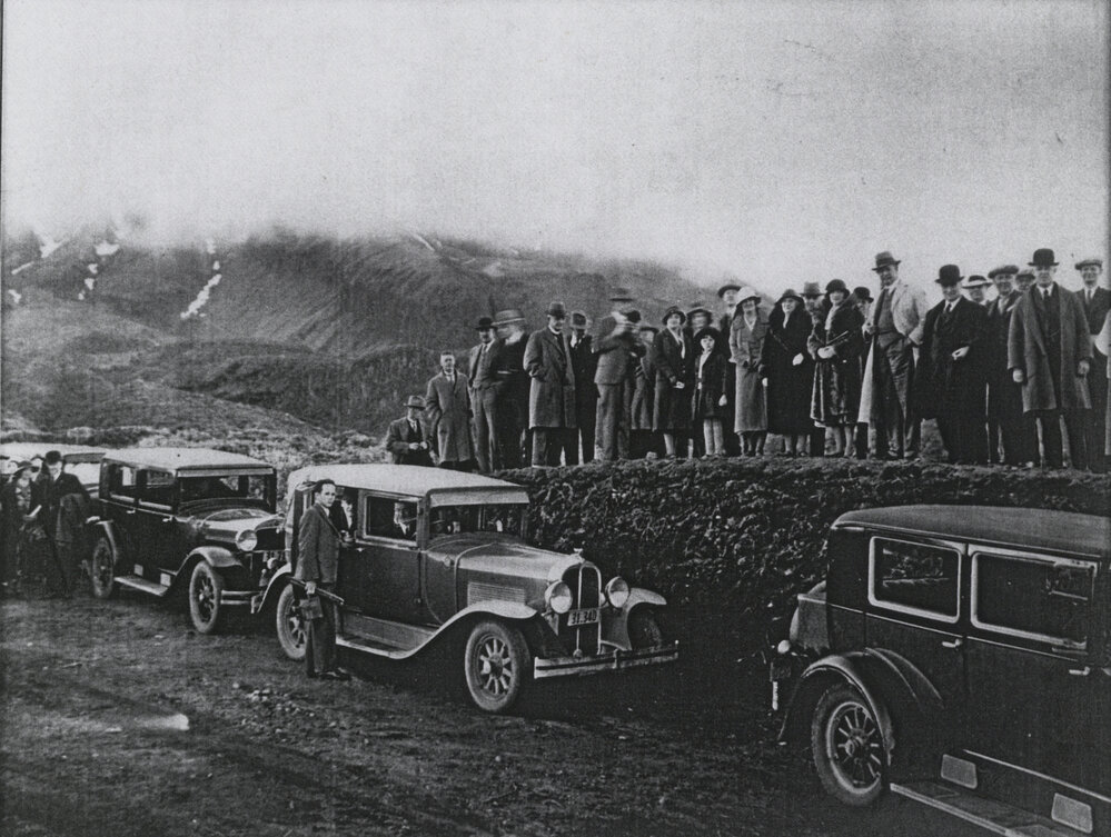 Opening of Plateau Road 1932