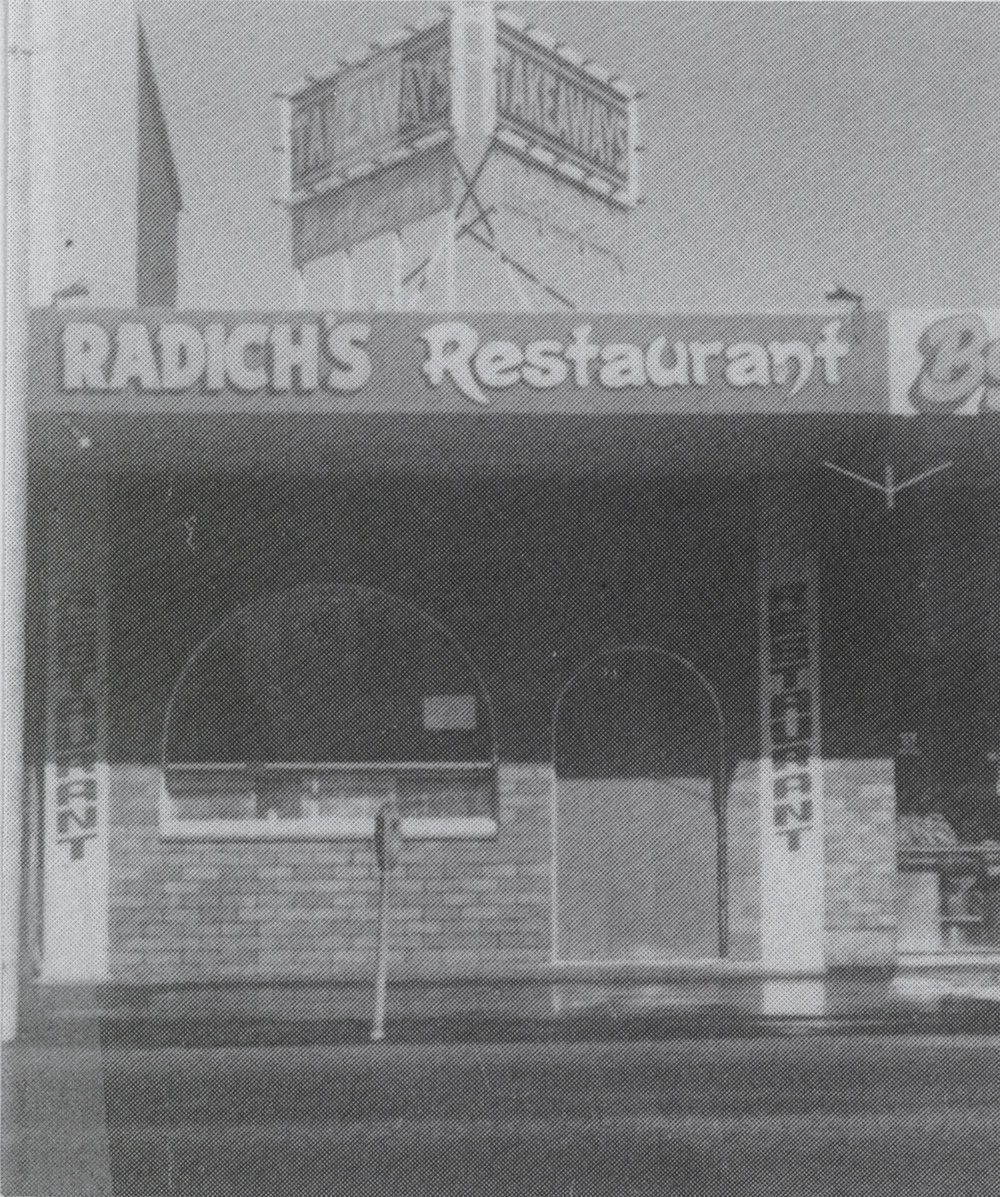 Radich's Restaurant, Broadway 