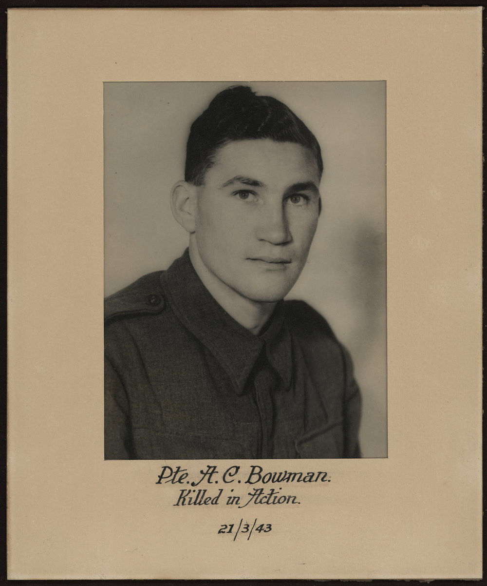 Pte. A. C. Bowman