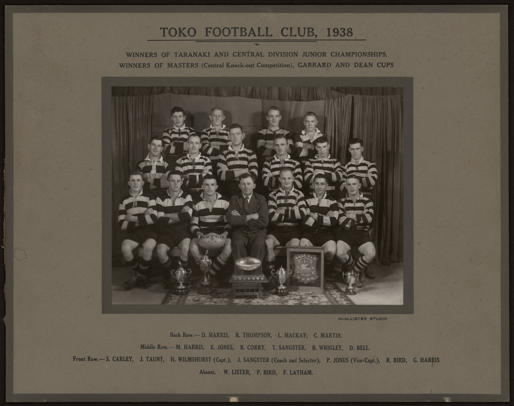 Toko Football Club, 1938 