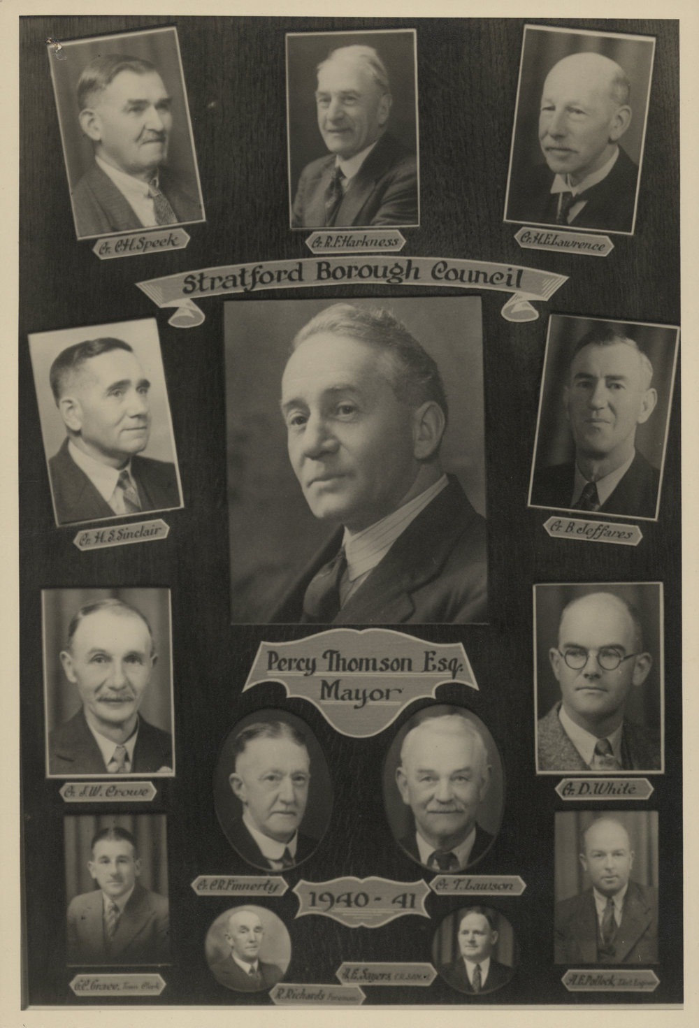 Stratford Borough Council 1940-1941