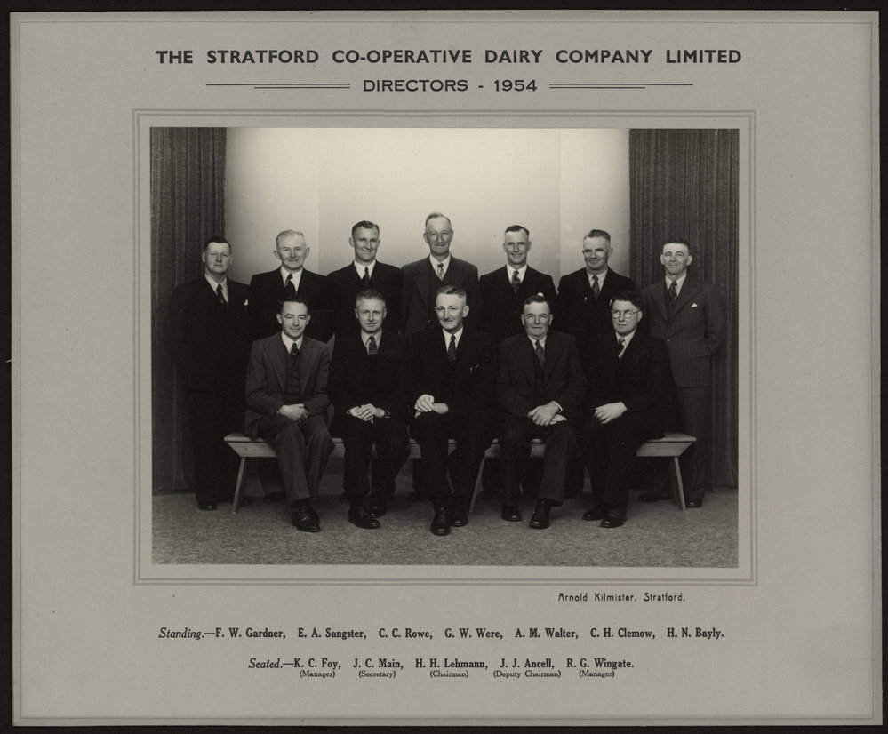 Stratford Co-operative Dairy Company Limited 
