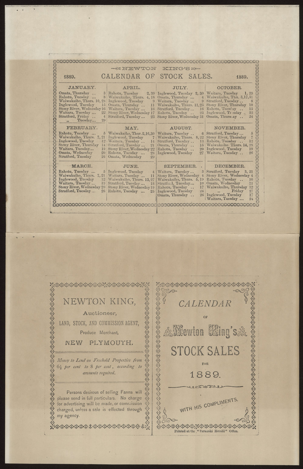 Newton King Stock Sales 