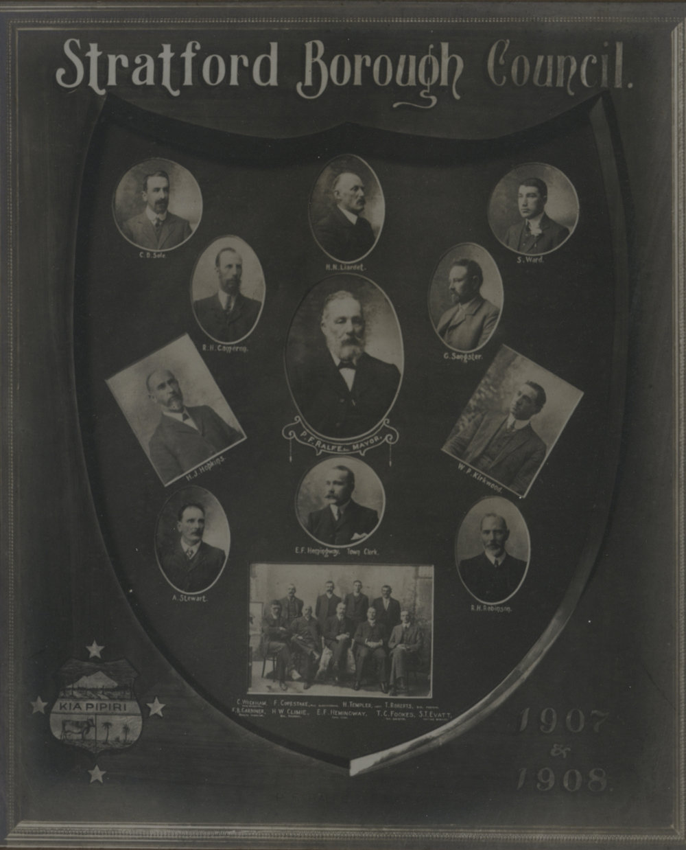 Stratford Borough Council 1907 - 1908
