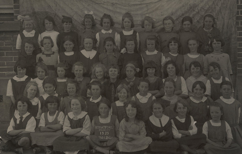 Stratford Primary Standard 2 Girls, 1923