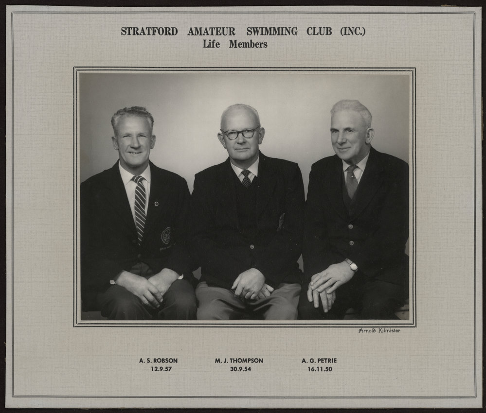 Stratford Swimming Club Life Members