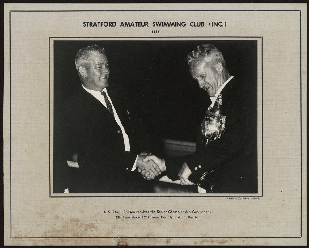 Stratford Amateur Swimming Club, 1968 