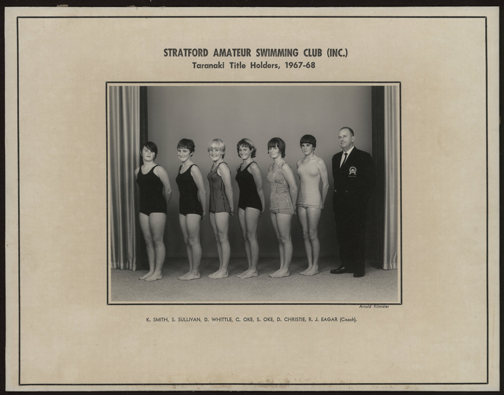 Stratford Amateur Swimming Club, Taranaki Title Holders 1967-1968