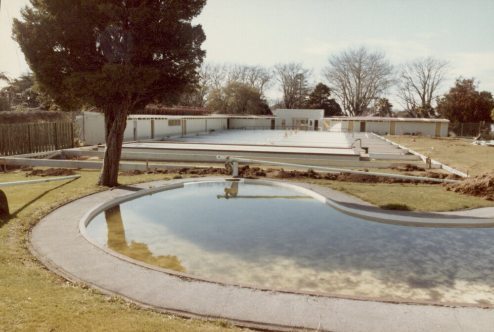 Swimming Pool redevelopment 1986 
