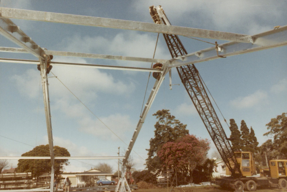 Pool redevelopment 1986