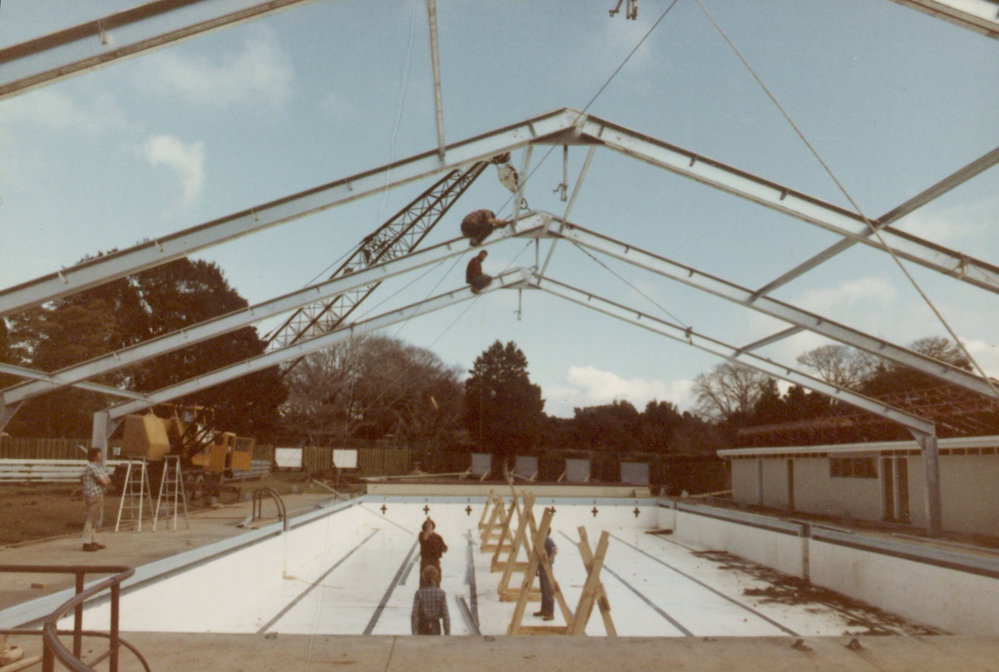 Pool redevelopment 1986
