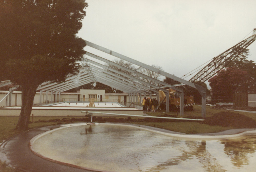 Pool redevelopment 1986