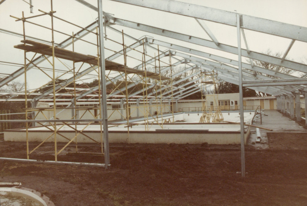 Pool redevelopment 1986