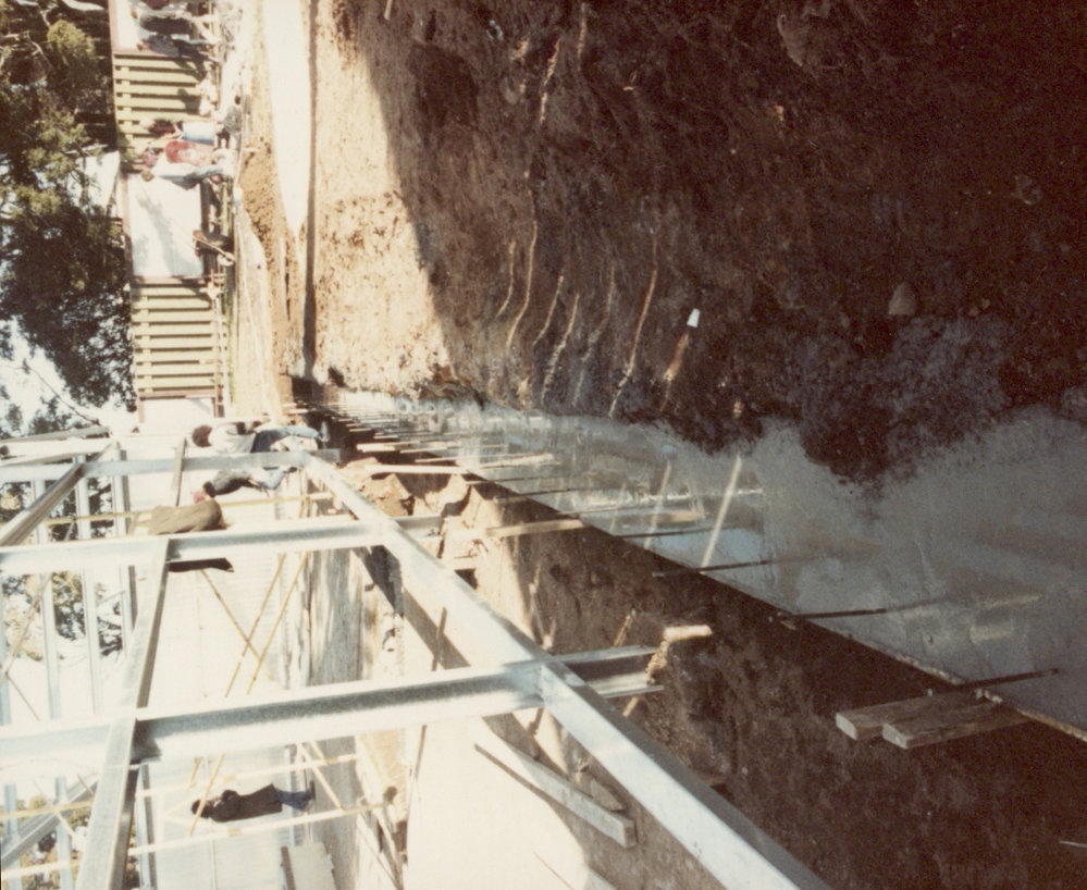 Pool redevelopment 1986