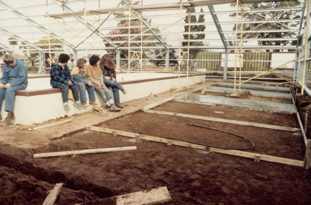 Pool redevelopment 1986