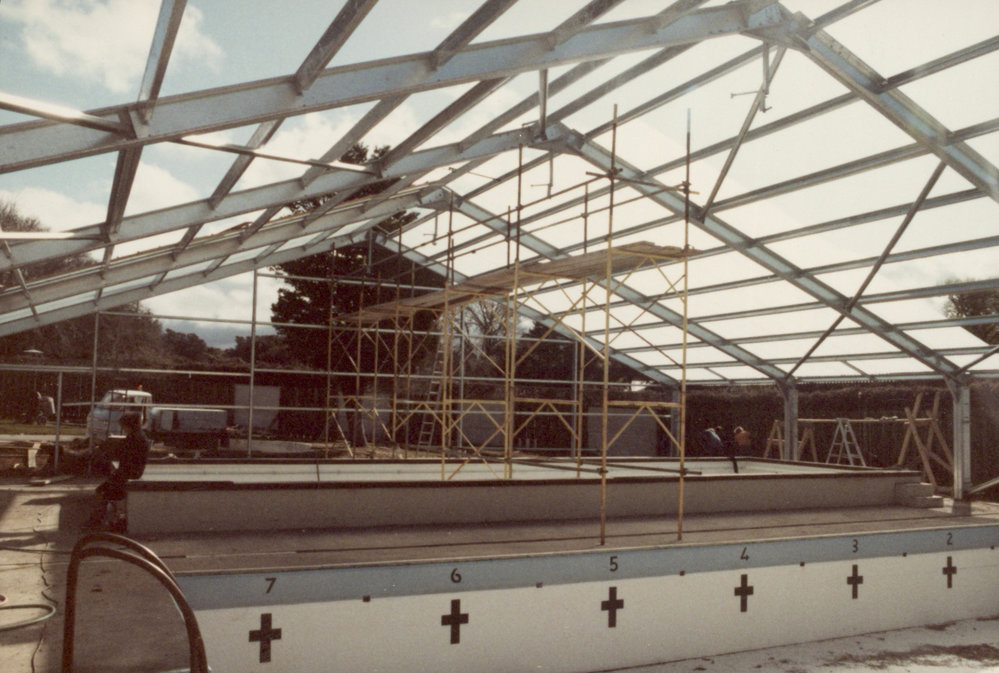 Pool redevelopment 1986