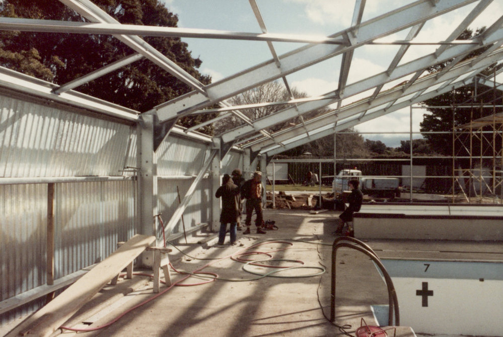 Pool redevelopment 1986