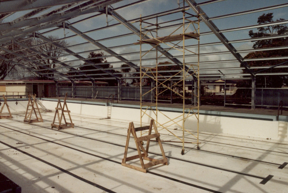 Pool redevelopment 1986