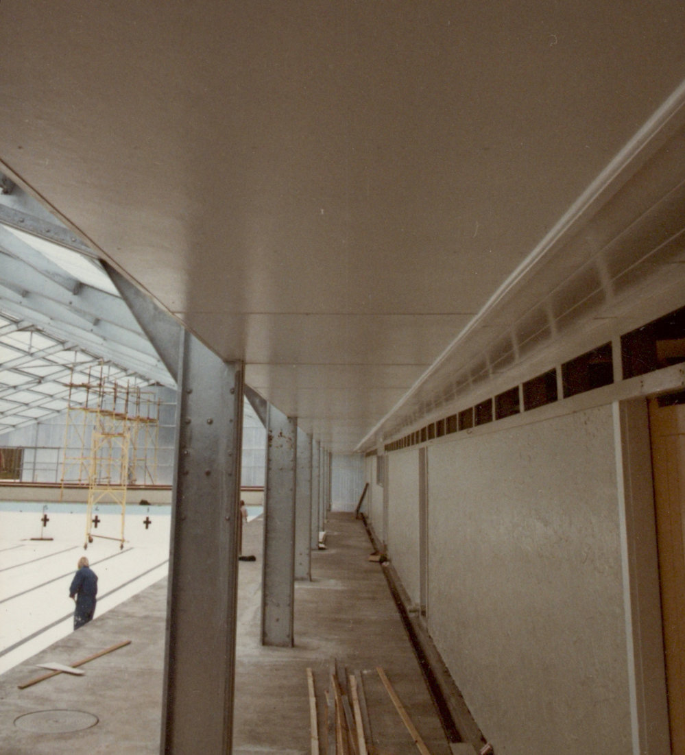 Pool redevelopment 1986