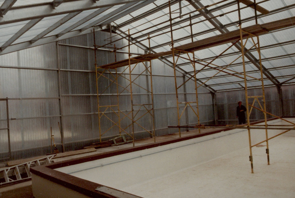 Pool redevelopment 1986