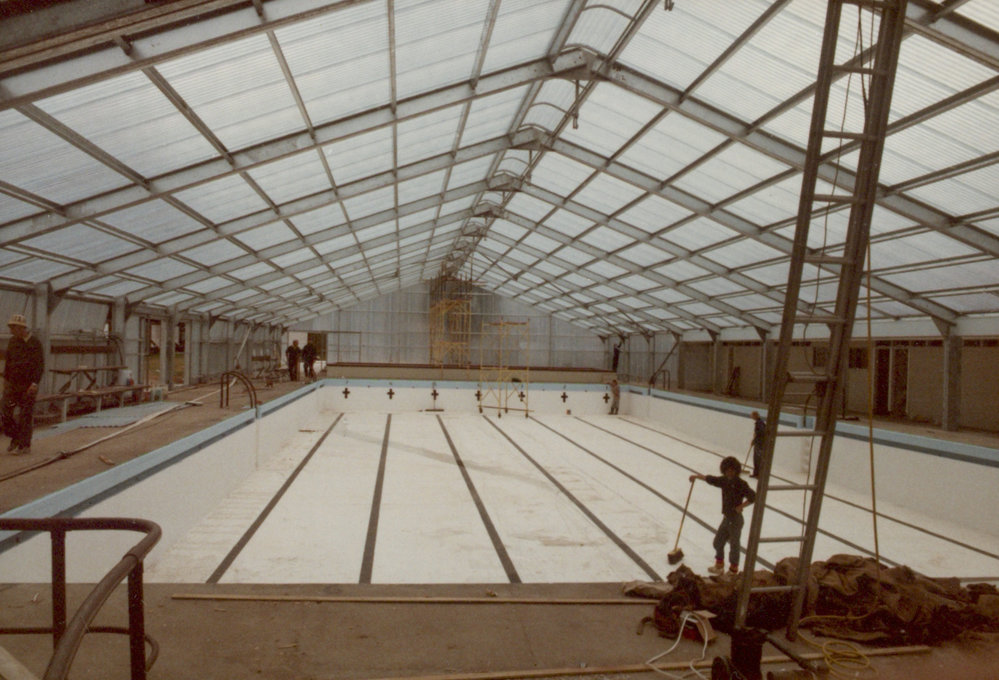 Pool redevelopment 1986