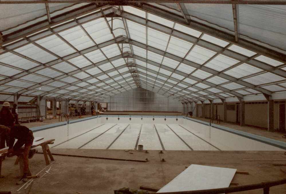 Pool redevelopment 1986