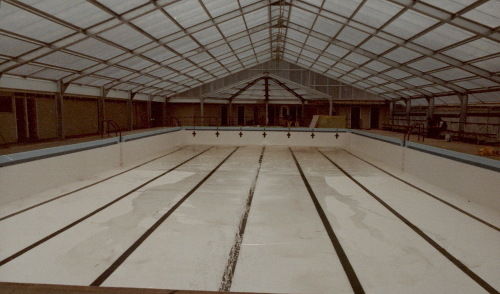 Pool redevelopment 1986