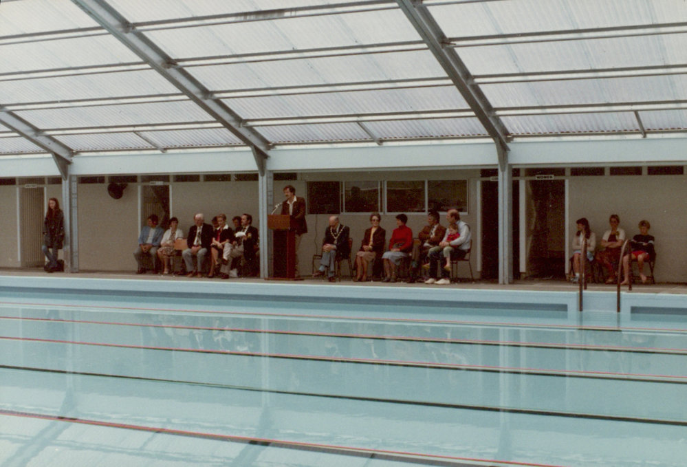 Pool redevelopment 1986