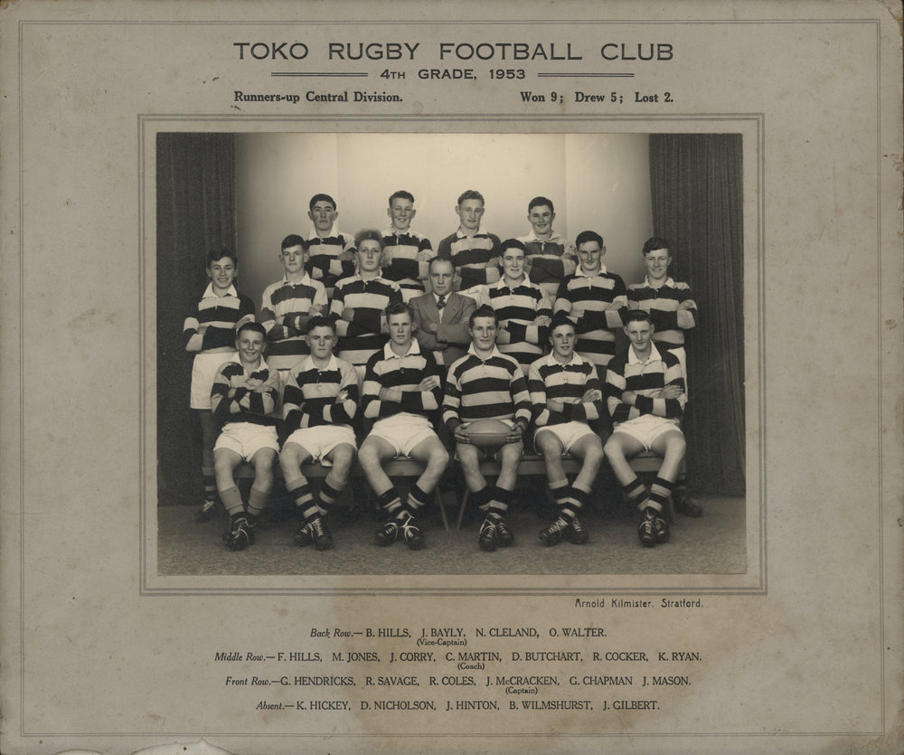 Toko Rugby Football Club, 1953