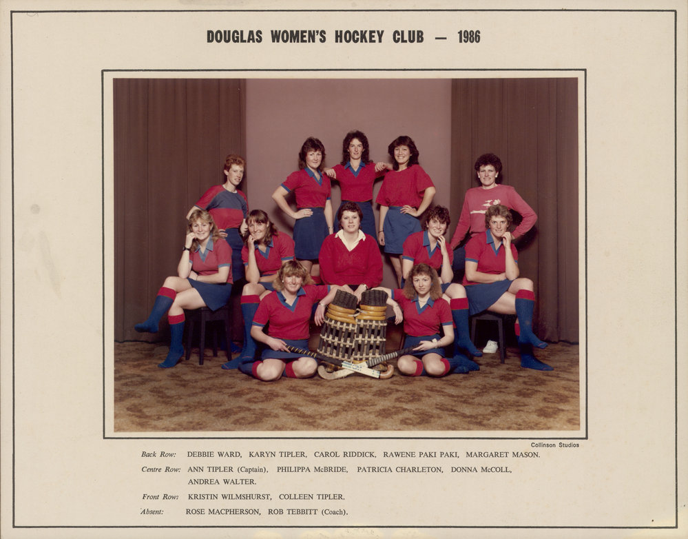 Douglas Womens Hockey Club 1986