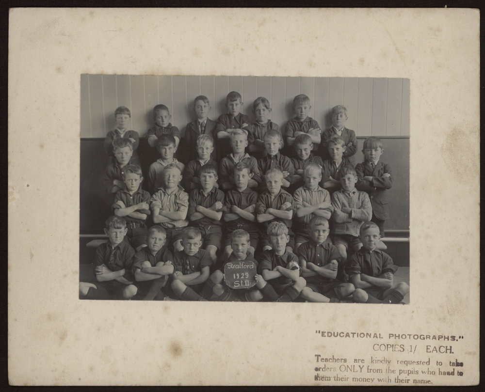 Stratford Standard 2 boys, 1929 