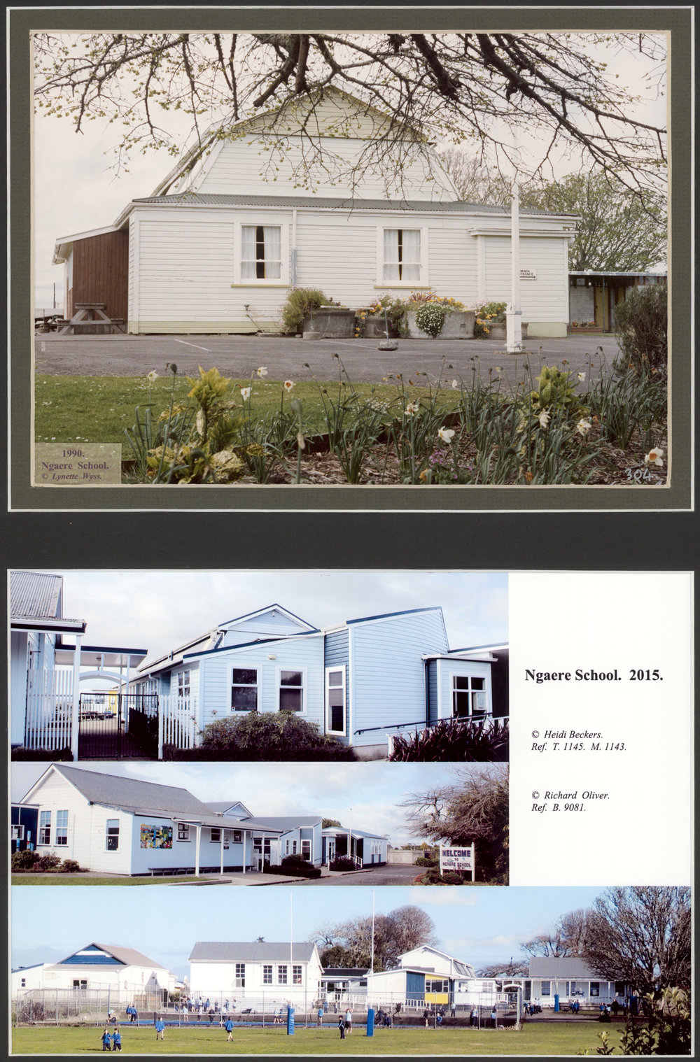 Ngaere School 1990 &amp; 2015