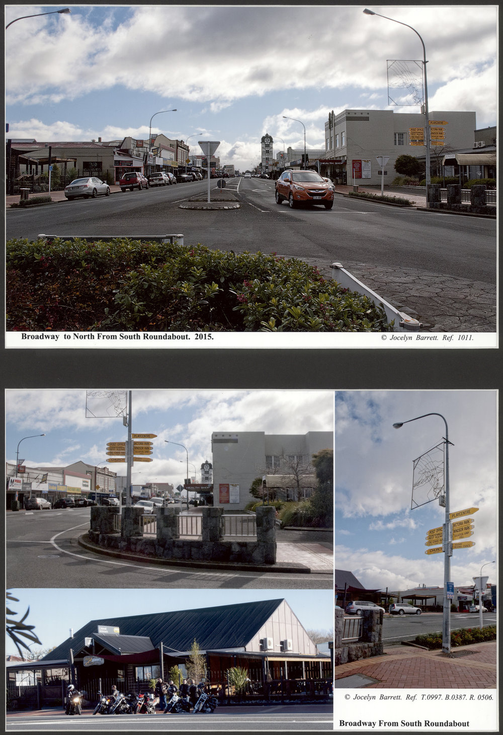 Broadway north and south from South Roundabout